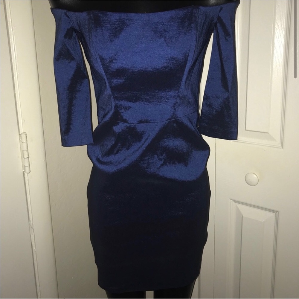 Katie May off the shoulder dress